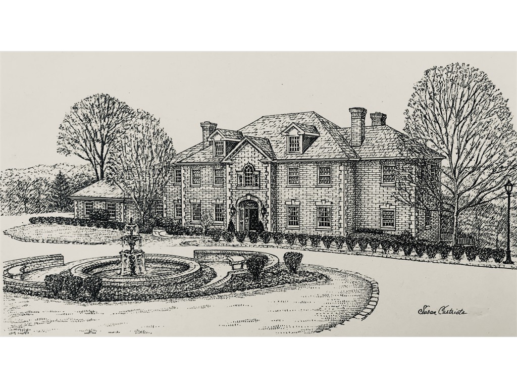 Pen & ink Wilberger House